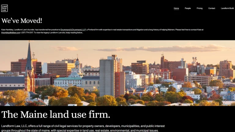 Landform Law - Portland, ME - Attorney in Portland