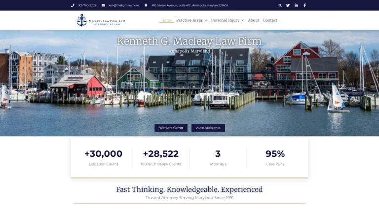 Kenneth G. Macleay Law Firm - Annapolis, MD - Attorney in Annapolis
