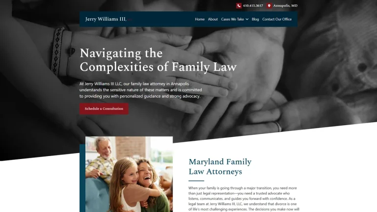 Jerry Williams III, LLC - Annapolis, MD - Attorney in Annapolis
