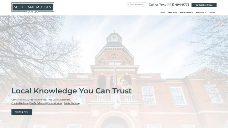 Scott MacMullan Law, LLC - Annapolis, MD - Attorney in Annapolis