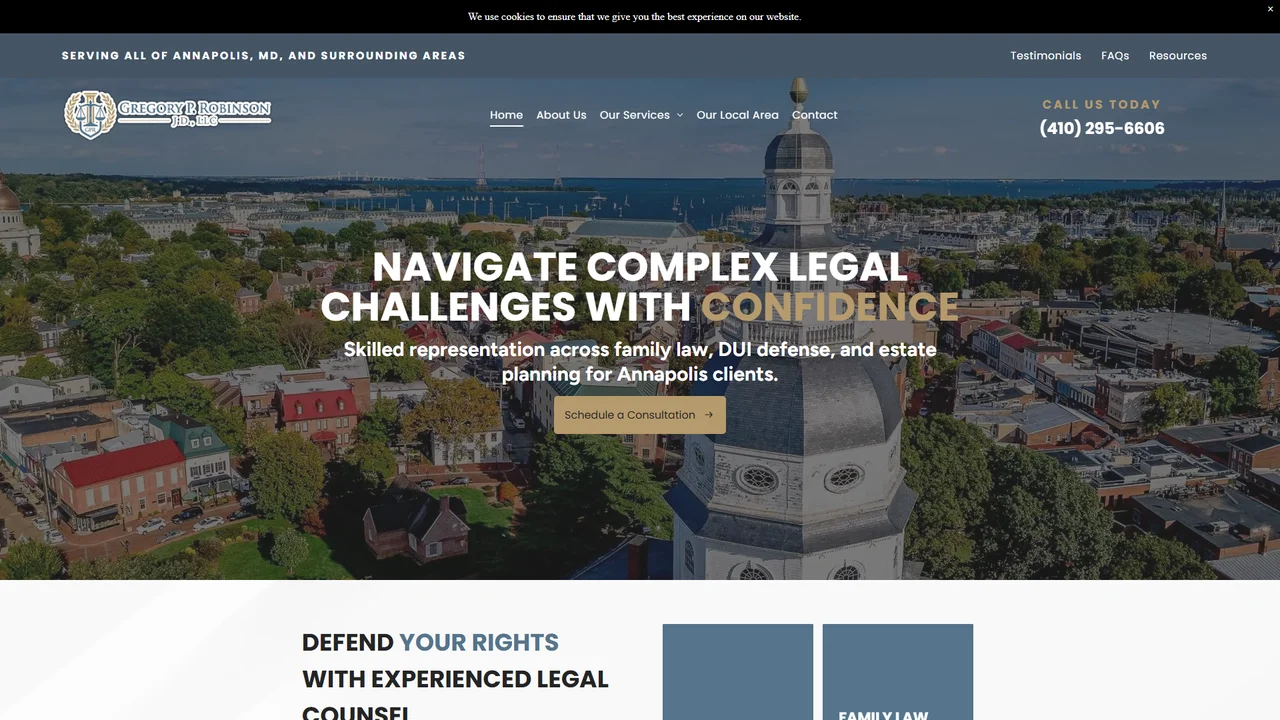 Gregory P. Robinson J.D., LLC - Annapolis, MD office in Annapolis, Maryland