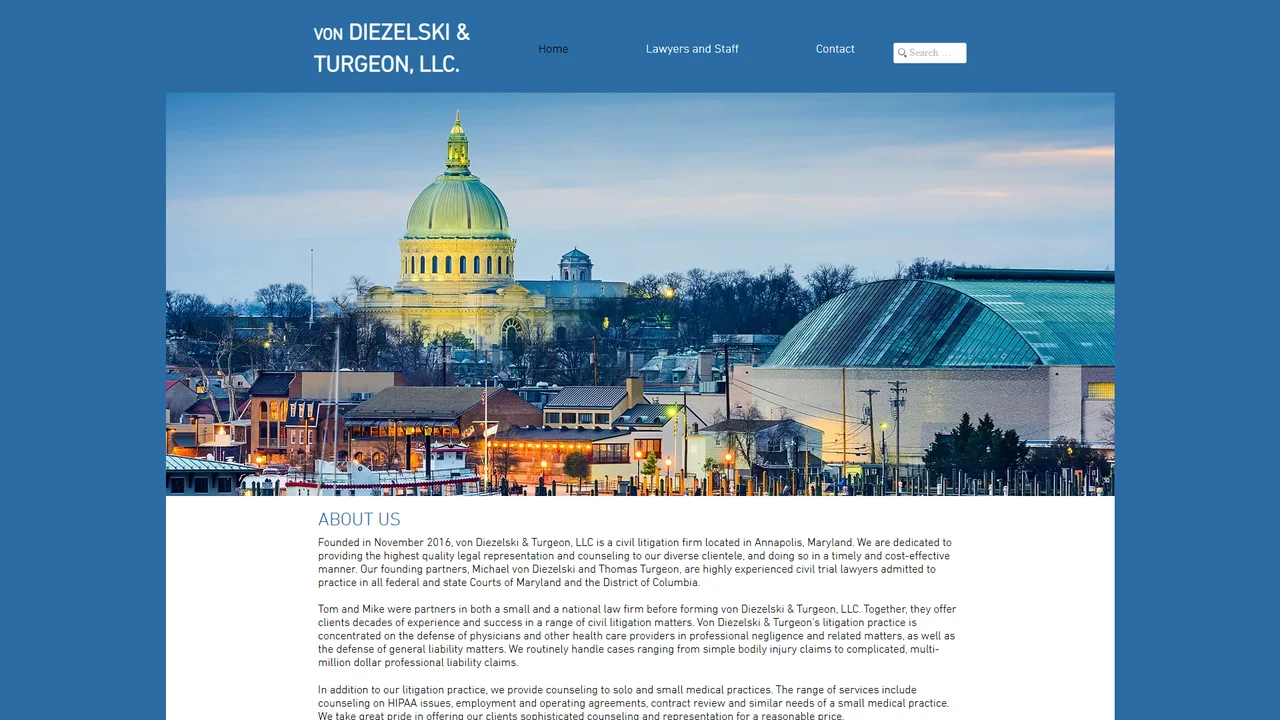 von Diezelski & Turgeon, LLC - Annapolis, MD office in Annapolis, Maryland