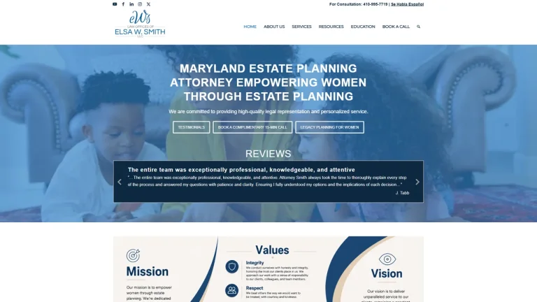 Law Offices of Elsa W. Smith, LLC - Annapolis, MD - Attorney in Annapolis