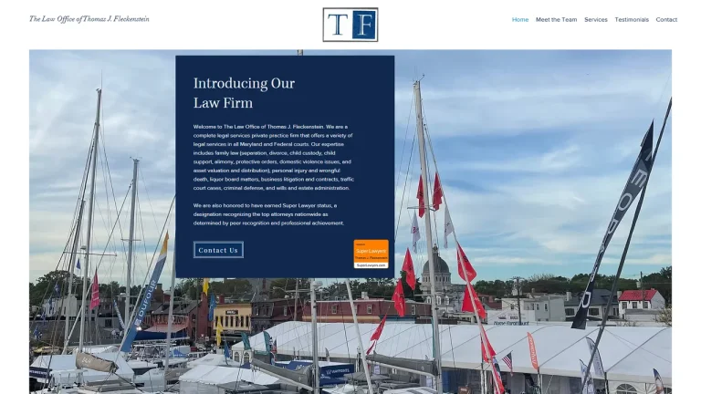 Law Office of Thomas J. Fleckenstein, PA - Annapolis, MD - Attorney in Annapolis