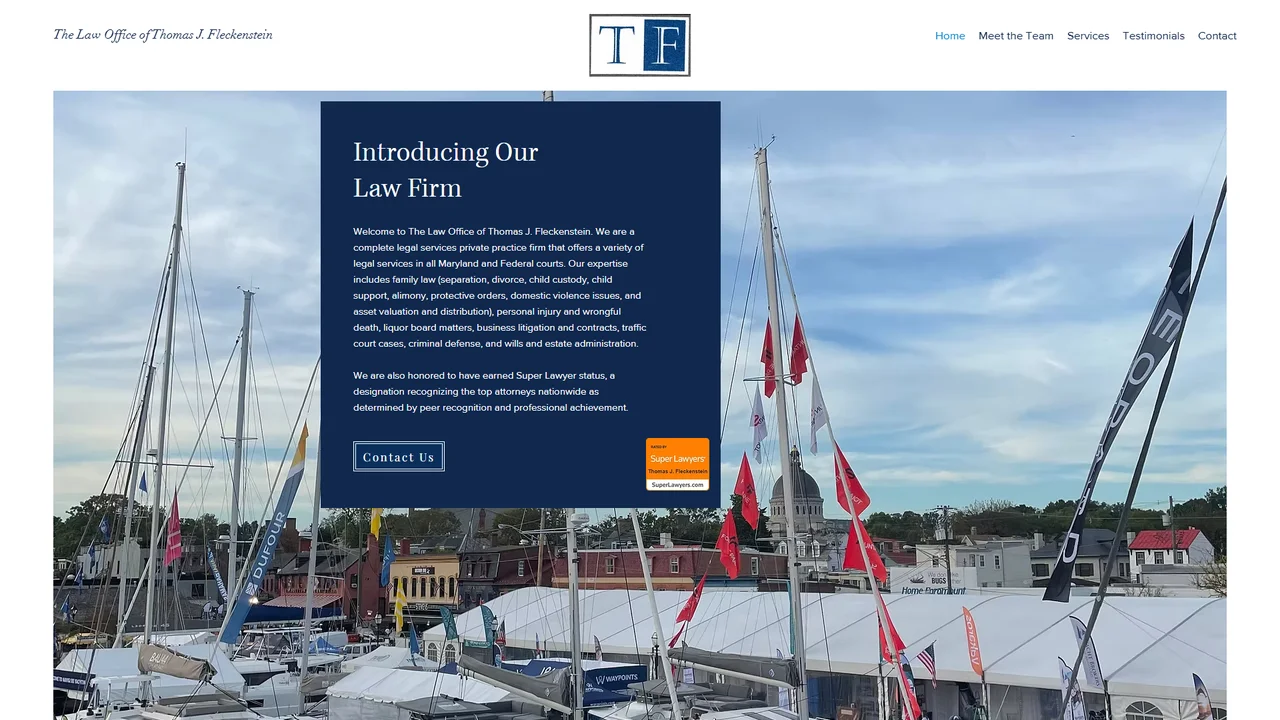 Law Office of Thomas J. Fleckenstein, PA - Annapolis, MD office in Annapolis, Maryland
