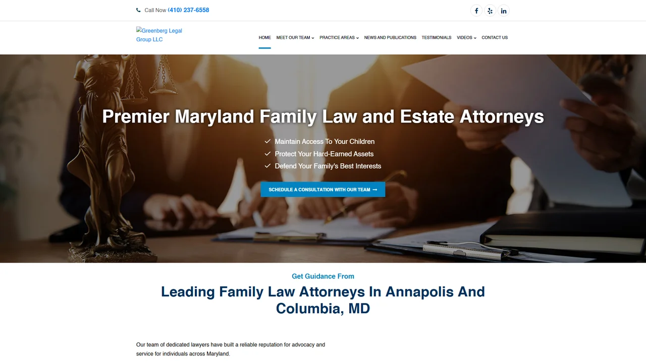 Greenberg Legal Group LLC - Annapolis, MD office in Annapolis, Maryland