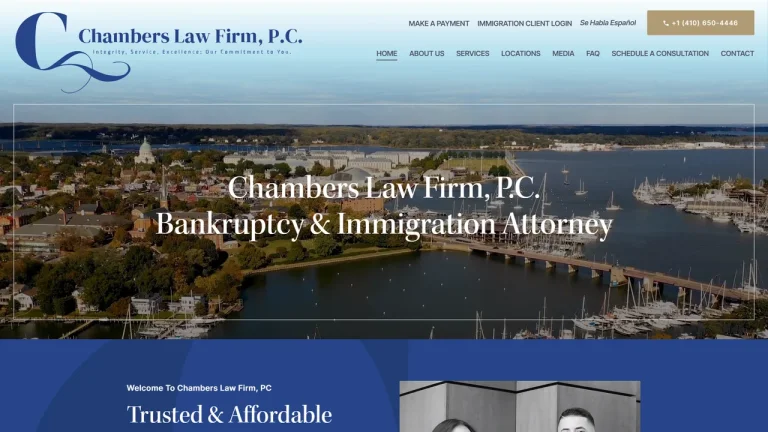 Chambers Law Firm, P.C. - Annapolis, MD - Attorney in Annapolis
