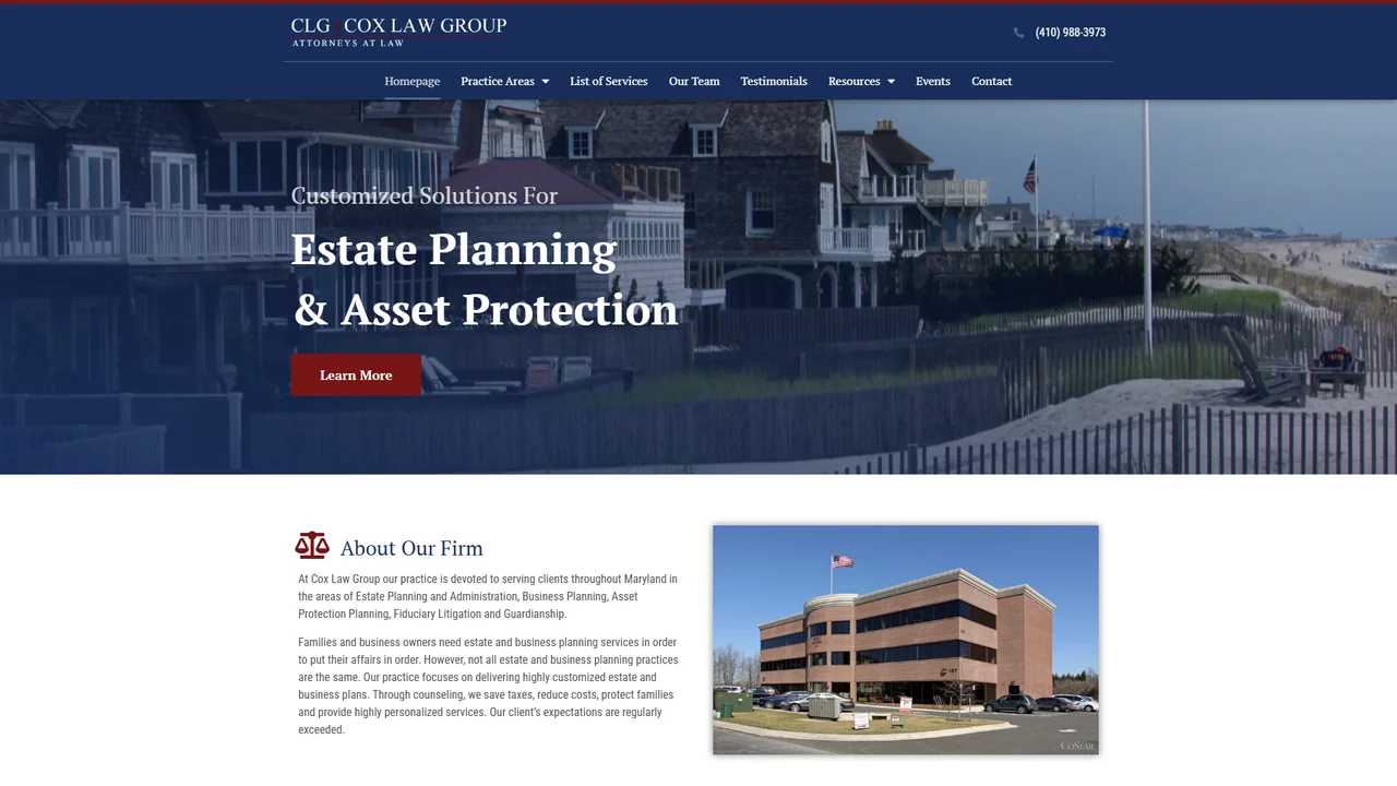 Cox Law Group - Annapolis, MD office in Annapolis, Maryland