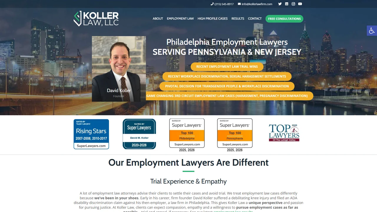 Koller Law, LLC - Philadelphia, PA office in Philadelphia, Pennsylvania