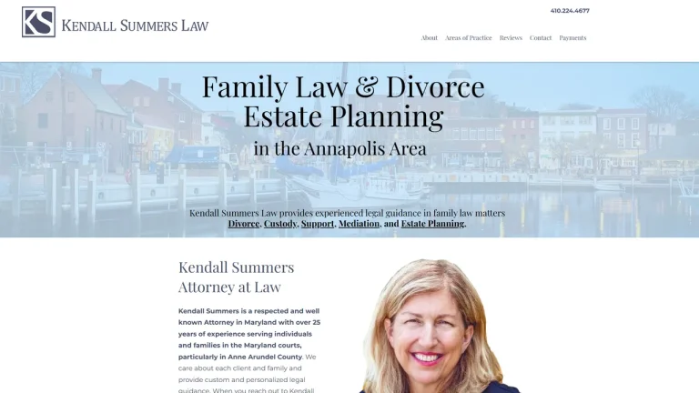 Kendall Summers Law - Annapolis, MD - Attorney in Annapolis