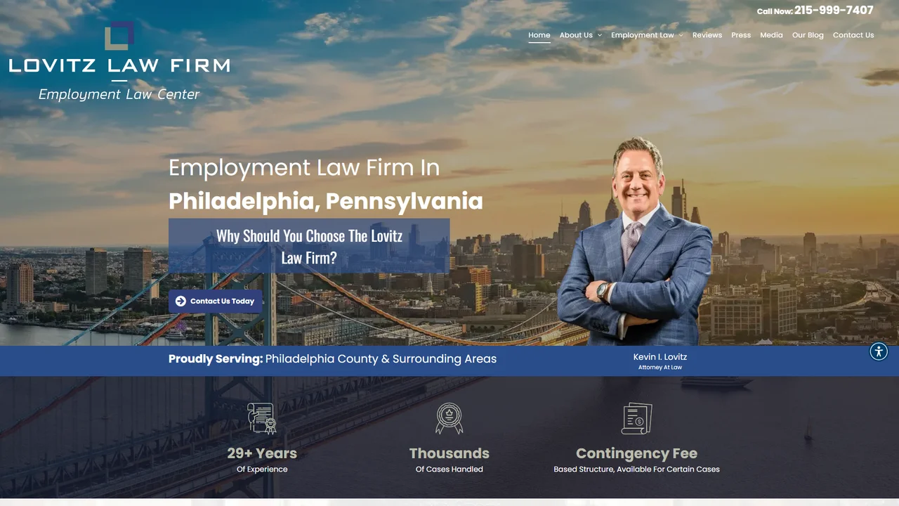 The Lovitz Law Firm - Philadelphia, PA office in Philadelphia, Pennsylvania