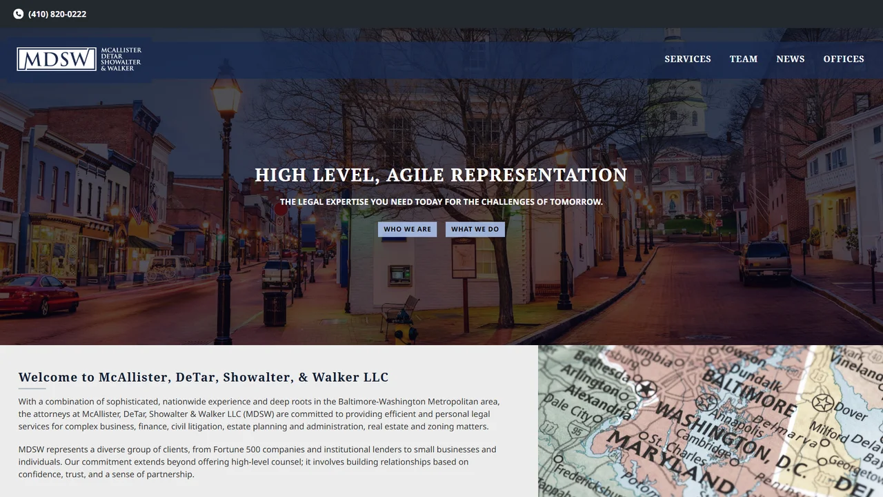McAllister, DeTar, Showalter & Walker LLC - Annapolis, MD office in Annapolis, Maryland