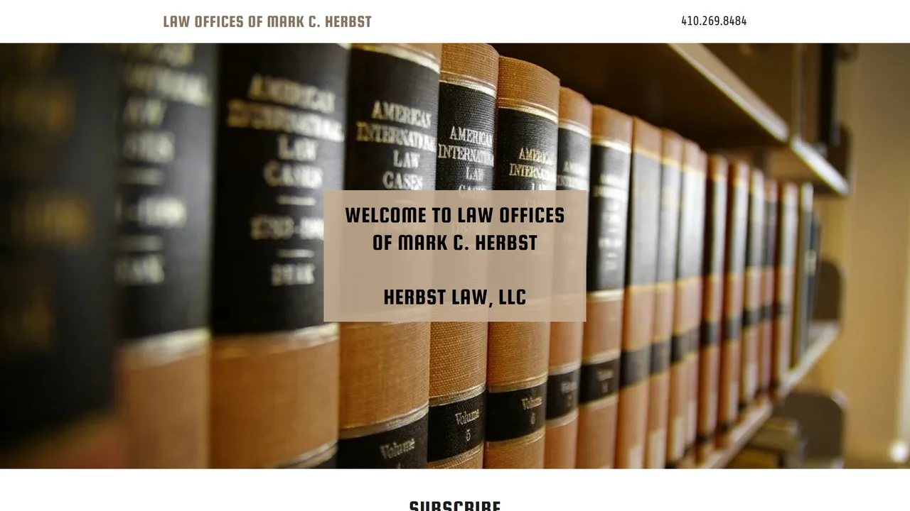 Mark C Herbst Law Offices - Annapolis, MD office in Annapolis, Maryland