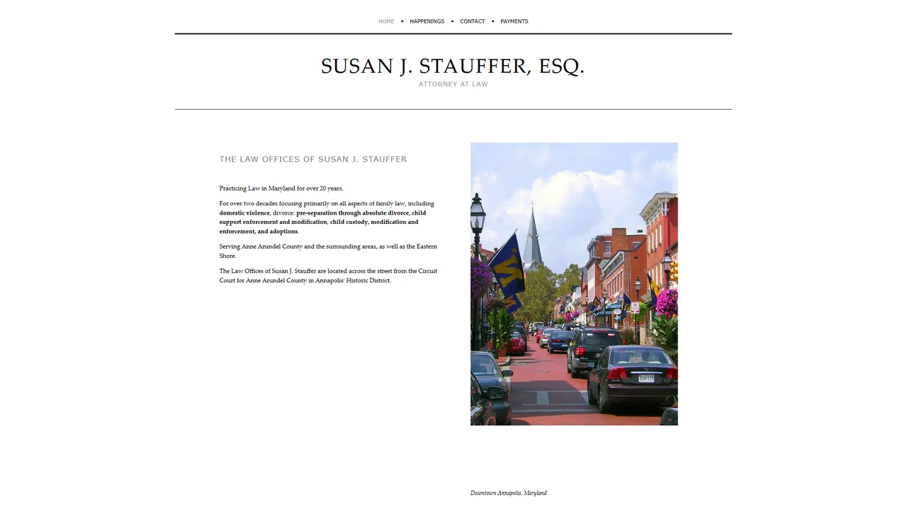 The Law Offices of Susan J. Stauffer - Annapolis, MD office in Annapolis, Maryland