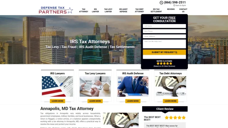 Defense Tax Partners - Annapolis, MD - Attorney in Annapolis