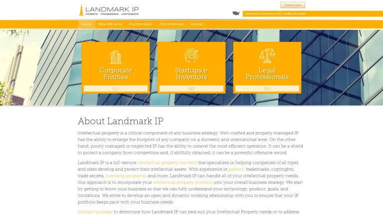 Landmark Intellectual Property Law - Annapolis, MD - Attorney in Annapolis