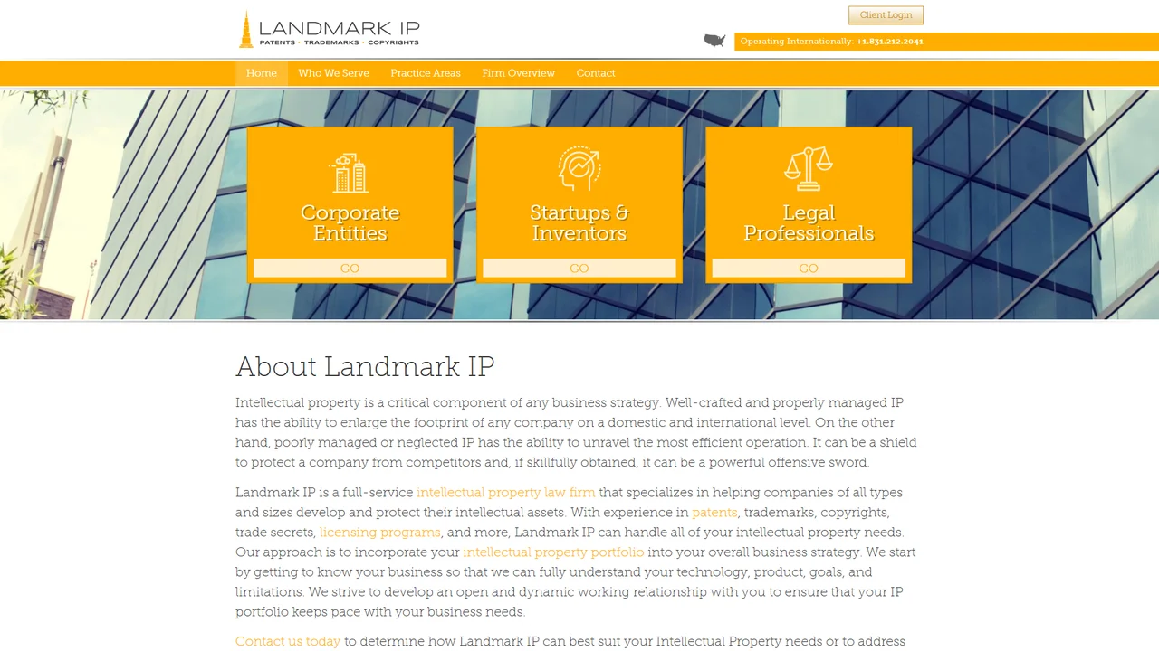 Landmark Intellectual Property Law - Annapolis, MD office in Annapolis, Maryland