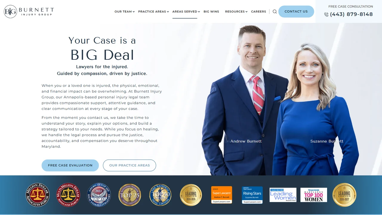 Burnett Injury Group - Annapolis, MD office in Annapolis, Maryland