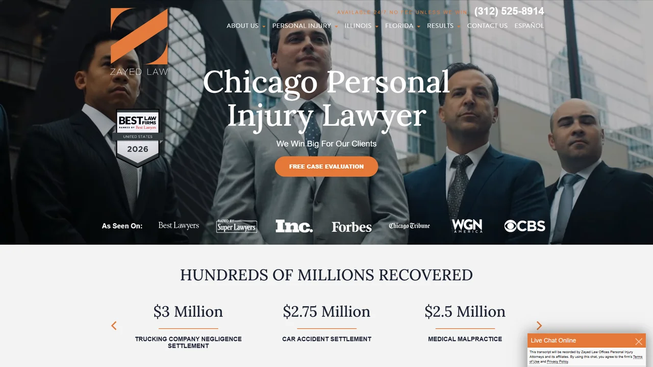 Zayed Law Offices Personal Injury Attorneys Chicago - Chicago, IL office in Chicago, Illinois