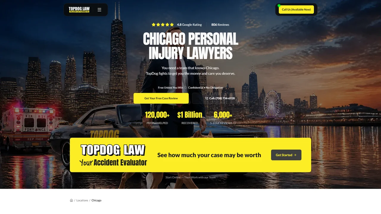 TopDog Law Personal Injury Lawyers - Chicago, IL office in Chicago, Illinois