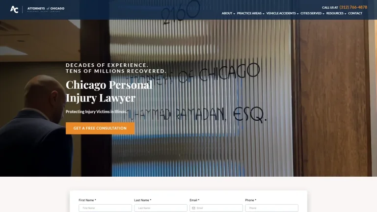 Attorneys of Chicago Personal Injury Lawyers - Chicago, IL - Attorney in Chicago