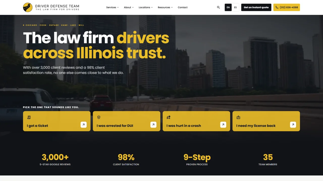 Driver Defense Team - Chicago, IL office in Chicago, Illinois