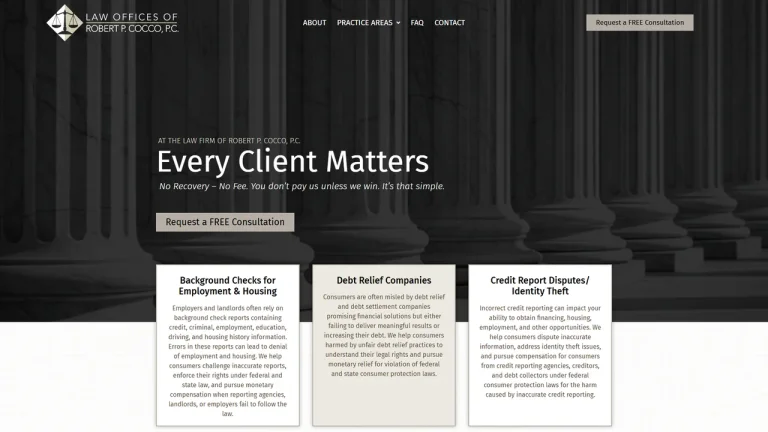 Robert P. Cocco, P.C. - Philadelphia, PA - Attorney in Philadelphia