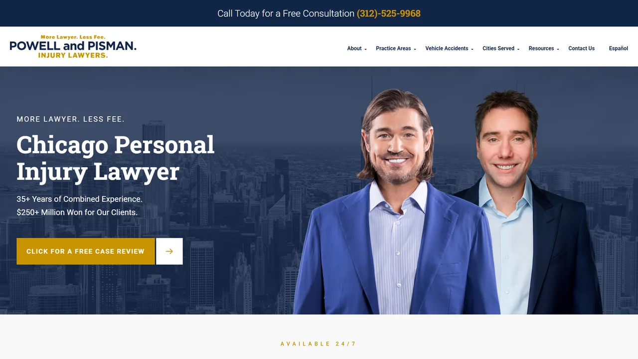 Powell and Pisman Injury Lawyers Chicago - Chicago, IL office in Chicago, Illinois