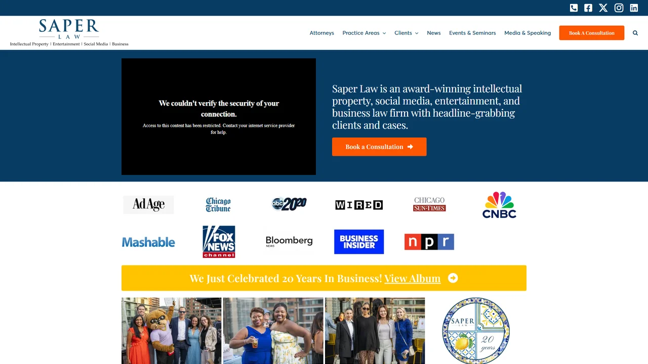Saper Law - Chicago, IL office in Chicago, Illinois