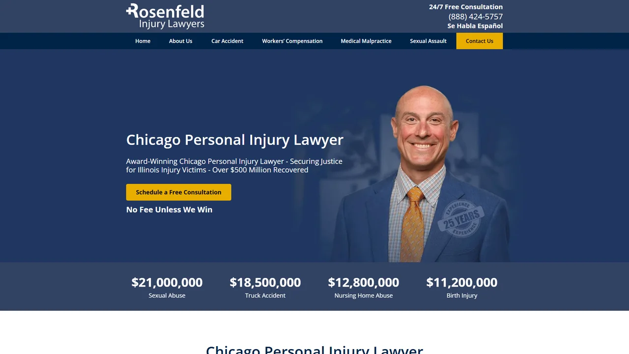 Rosenfeld Injury Lawyers LLC - Chicago, IL office in Chicago, Illinois