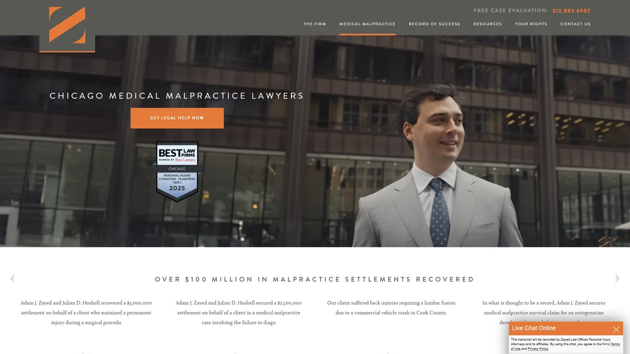 Chicago Medical Malpractice Lawyers - Chicago, IL office in Chicago, Illinois