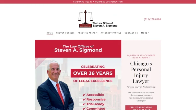 Law Office of Steven A. Sigmond - Chicago, IL - Attorney in Chicago