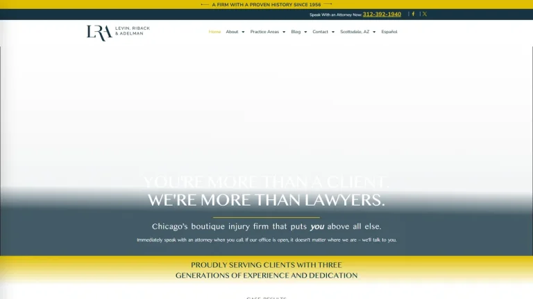 Levin, Riback & Adelman - Chicago, IL - Attorney in Chicago