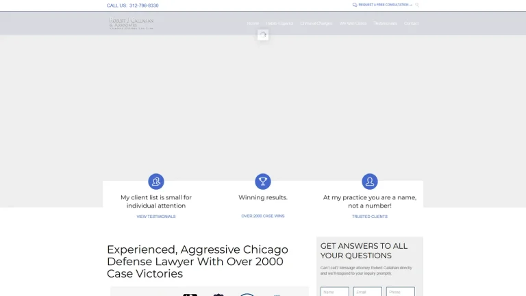 Robert J Callahan | Chicago Criminal Defense Attorneys - Chicago, IL - Attorney in Chicago