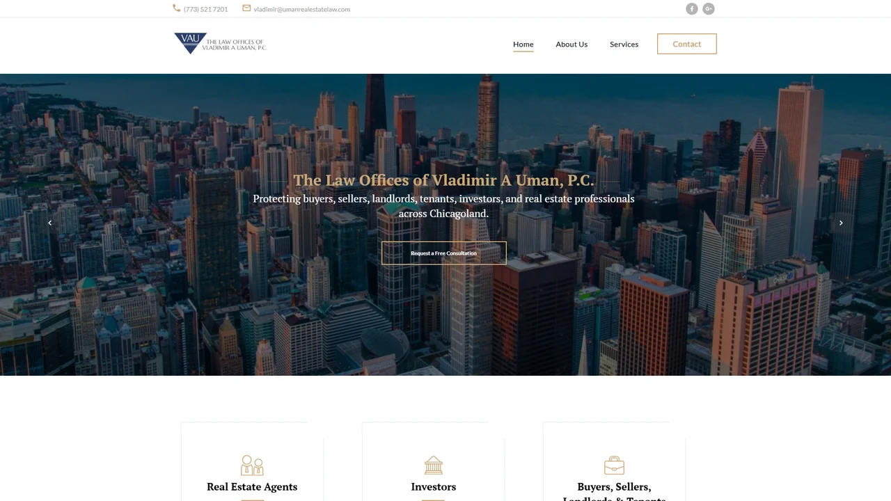 The Law Offices of Vladimir A. Uman, P.C. - Chicago, IL office in Chicago, Illinois