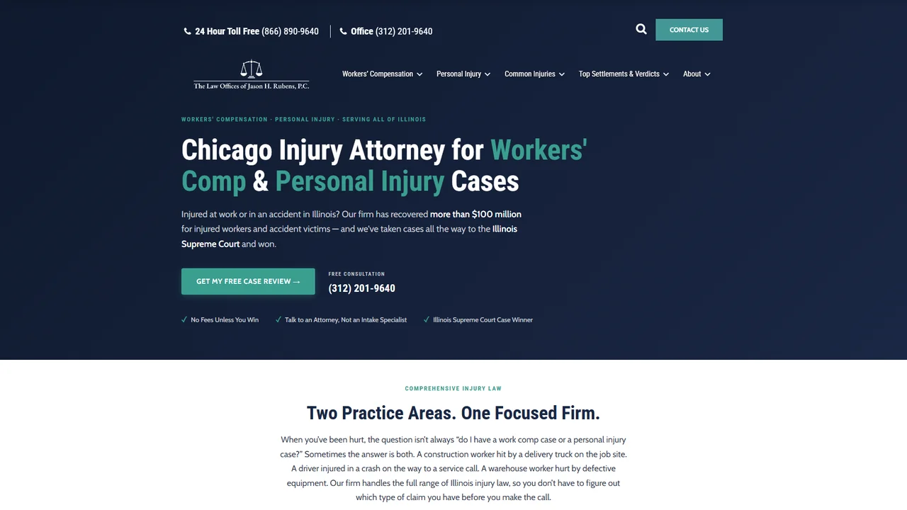 The Law Offices of Jason H. Rubens, P.C. - Chicago, IL office in Chicago, Illinois