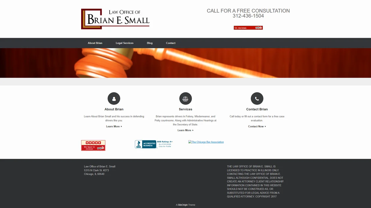 Law Office of Brian E. Small - Chicago, IL office in Chicago, Illinois