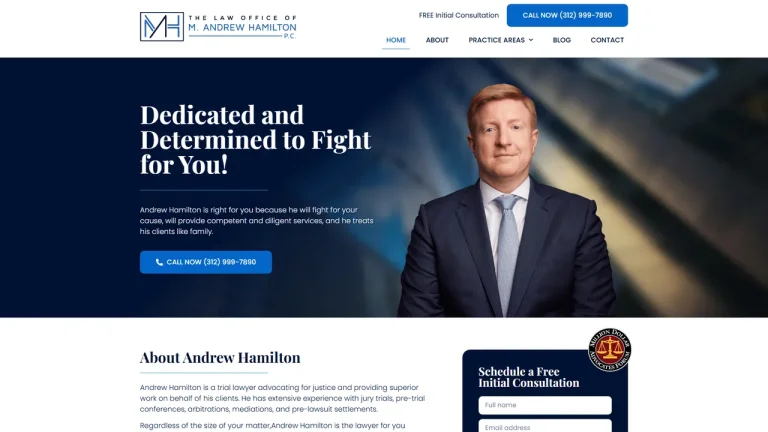 Law Office Of M. Andrew Hamilton, PC - Chicago, IL - Attorney in Chicago