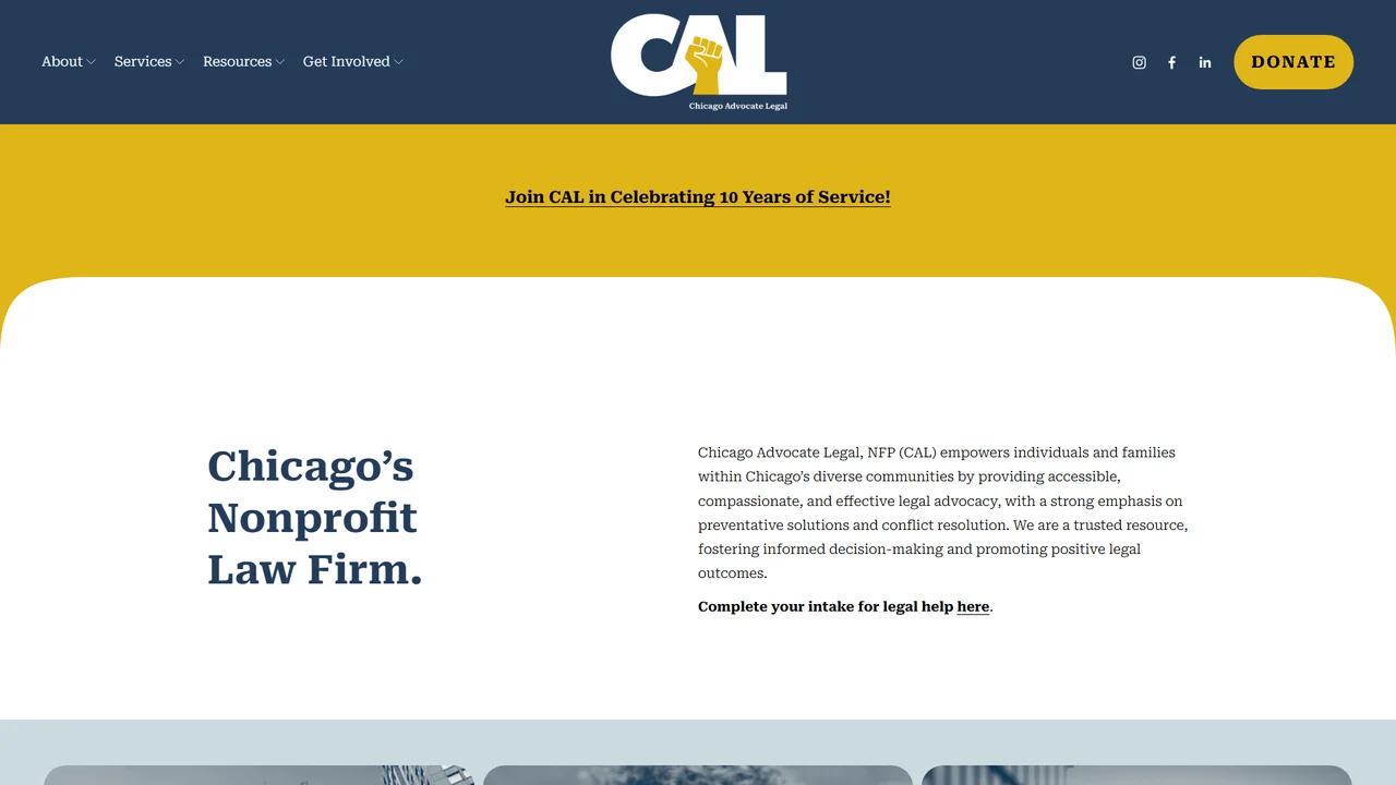 Chicago Advocate Legal, NFP - Chicago, IL office in Chicago, Illinois