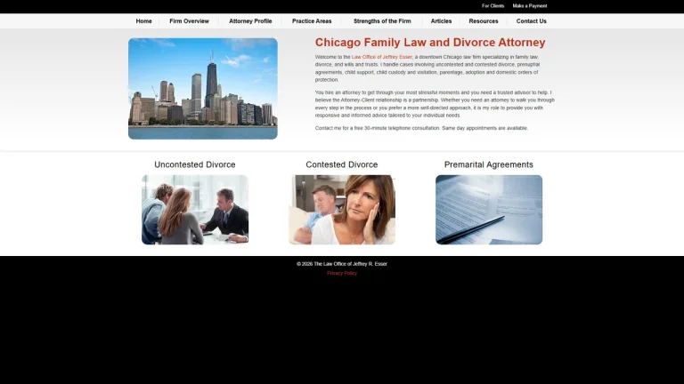 Law Office of Jeffrey R. Esser - Chicago, IL - Attorney in Chicago