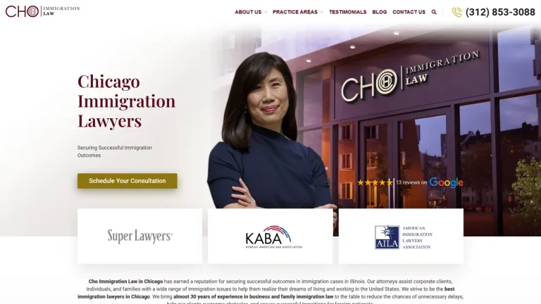 Cho Immigration Law - Chicago, IL - Attorney in Chicago