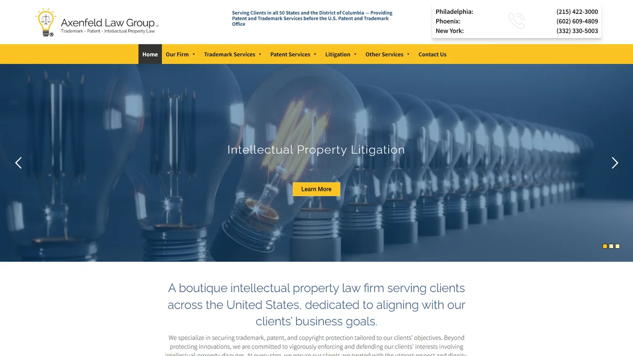 Axenfeld Law Group, LLC - Philadelphia, PA office in Philadelphia, Pennsylvania
