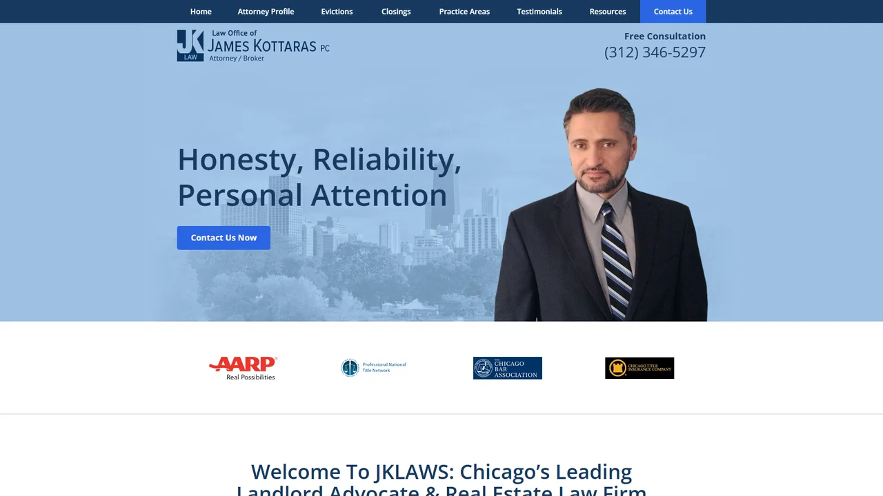 Law Office of James Kottaras PC - Chicago, IL office in Chicago, Illinois