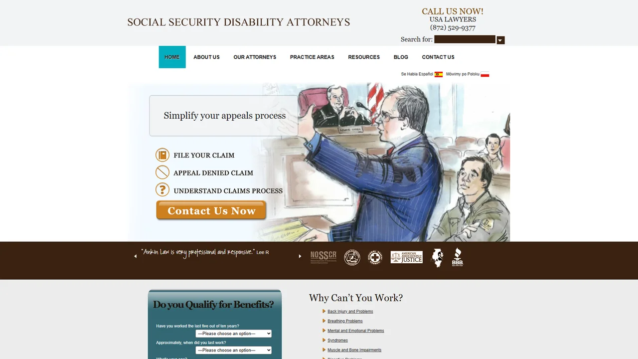 Social Security Disability Attorneys - Chicago, IL office in Chicago, Illinois