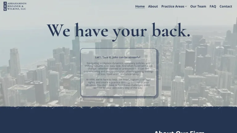 Abrahamson Rdzanek and Wilkins, LLC - Chicago, IL - Attorney in Chicago