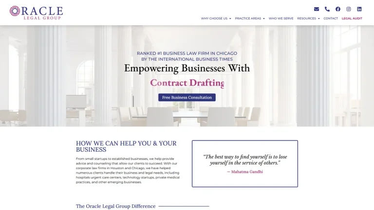 The Oracle Legal Group, LLC - Chicago, IL - Attorney in Chicago