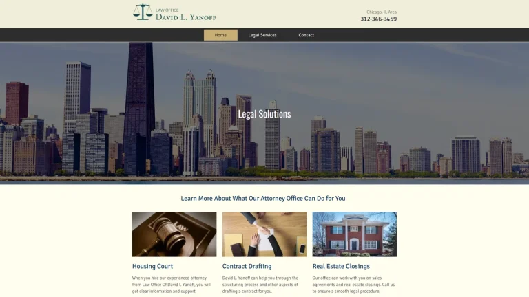 Yanoff David L - Chicago, IL - Attorney in Chicago