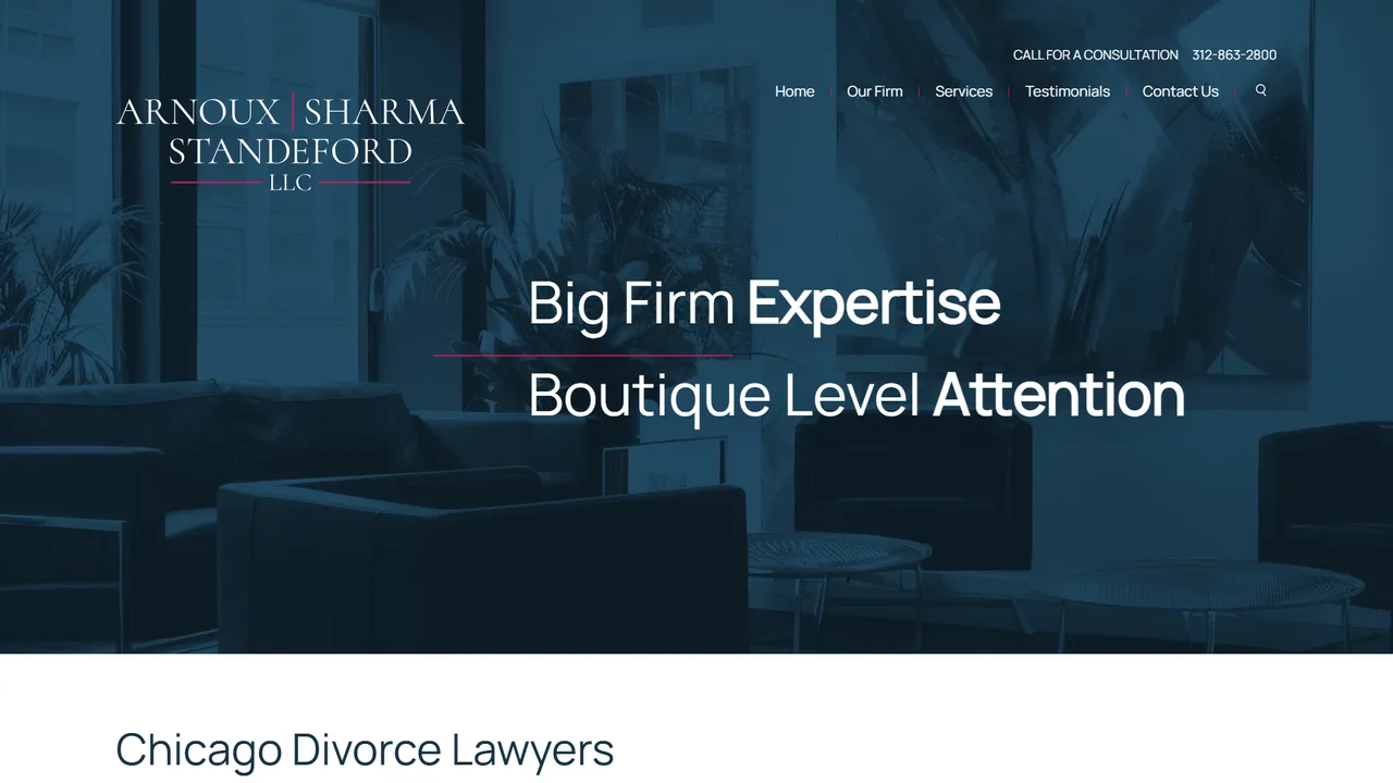 Arnoux Sharma Standeford, LLC - Chicago Divorce Lawyers office in Chicago, Illinois