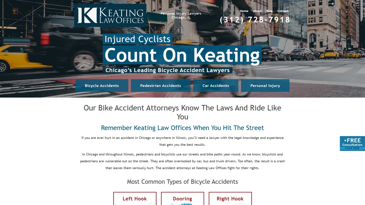 Keating Law Offices, P.C. - Chicago, IL office in Chicago, Illinois