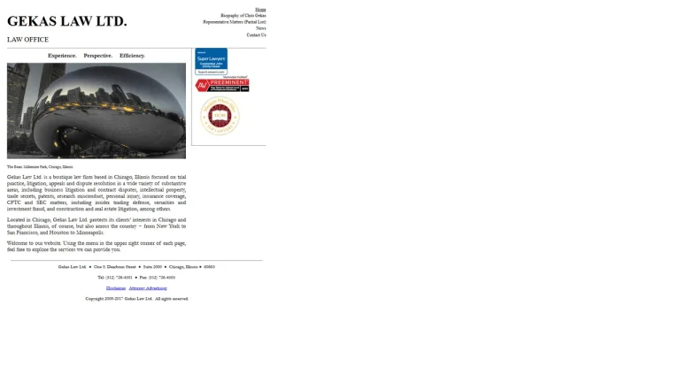 Gekas Law LLP - Chicago, IL - Attorney in Chicago